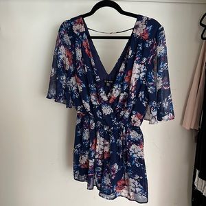 Floral romper